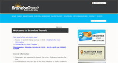 Desktop Screenshot of brandontransit.ca